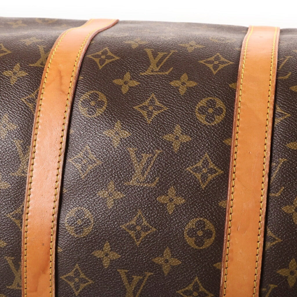 LOUIS VUITTON(ルイヴィトン) モノグラム キーポル55 ハンド ボストンバッグ PVC/レザー ゴールド金具 ブラウン M41424