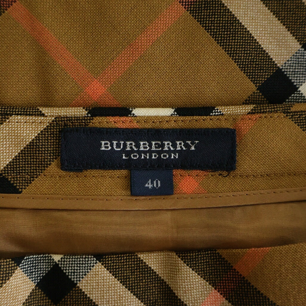 BURBERRY(バーバリー) ノバチェック ロングスカート ベージュ