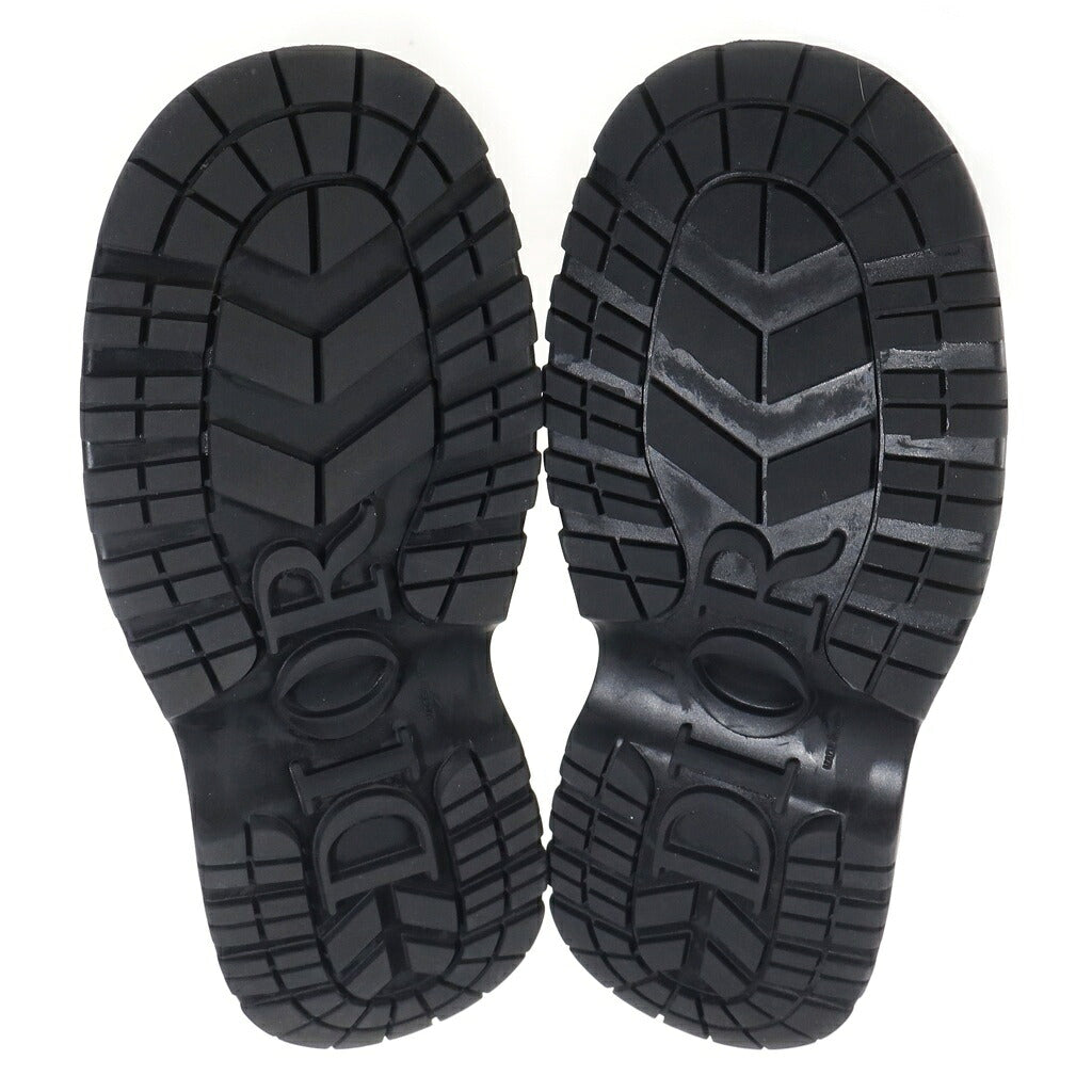 Christian Dior(クリスチャンディオール) Dior Buffalo バッファロー カナージュ ローファー レザーシューズ ブラック 3LO143ZZP