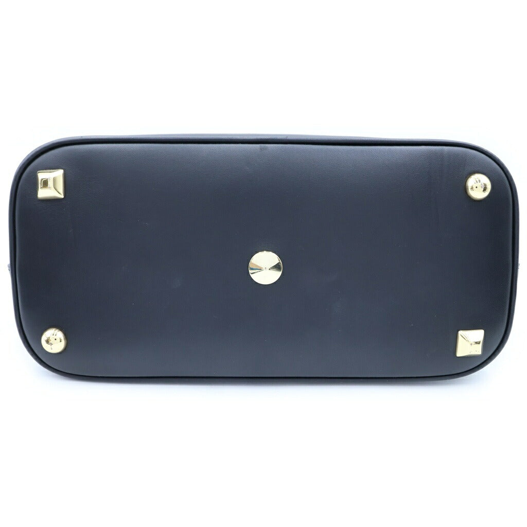 Maison Margiela(メゾンマルジェラ) 5AC 2WAYハンドバッグ ショルダーバッグ ブラック レザー S56WG0082 ゴールド金具