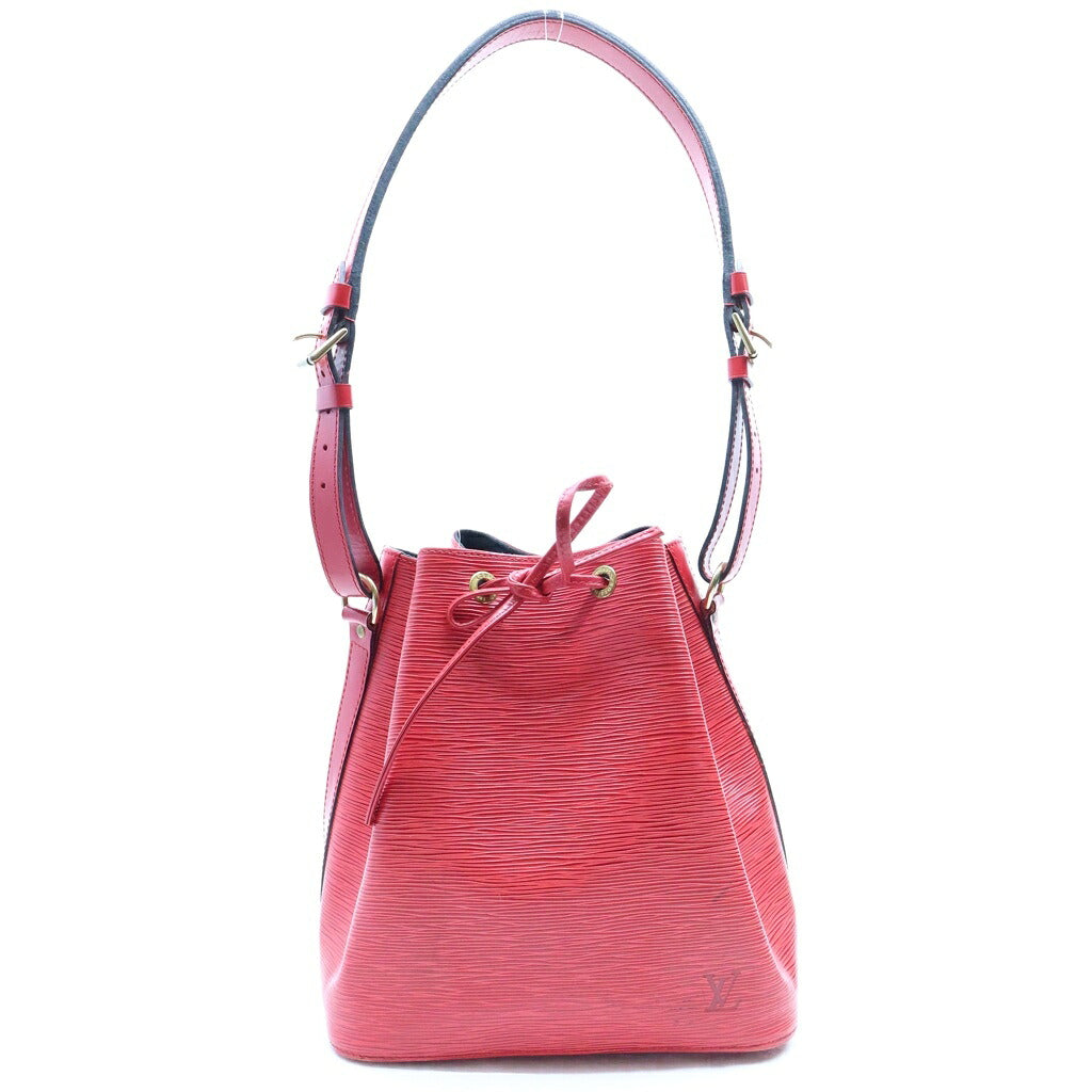 LOUIS VUITTON(ルイヴィトン) エピ プチノエ ワンショルダーバッグ レッド レザー M44107 ゴールド金具
