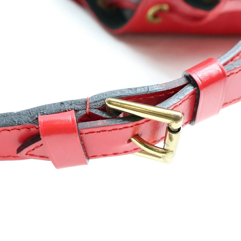 LOUIS VUITTON(ルイヴィトン) エピ プチノエ ワンショルダーバッグ レッド レザー M44107 ゴールド金具