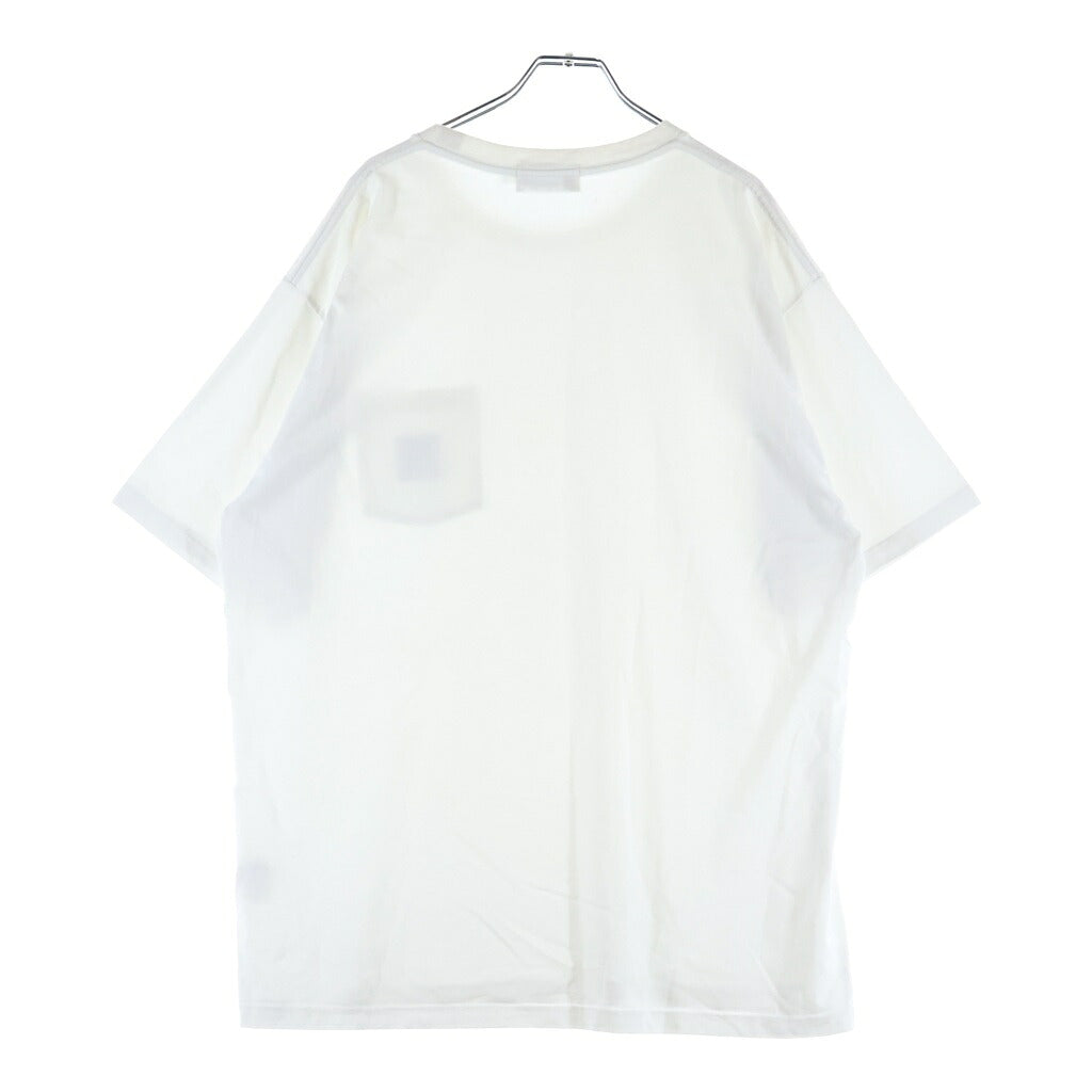 A BATHING APE(アベイシングエイプ) ワッペンロゴ ポケット クルーネック 半袖Tシャツ カットソー ホワイト