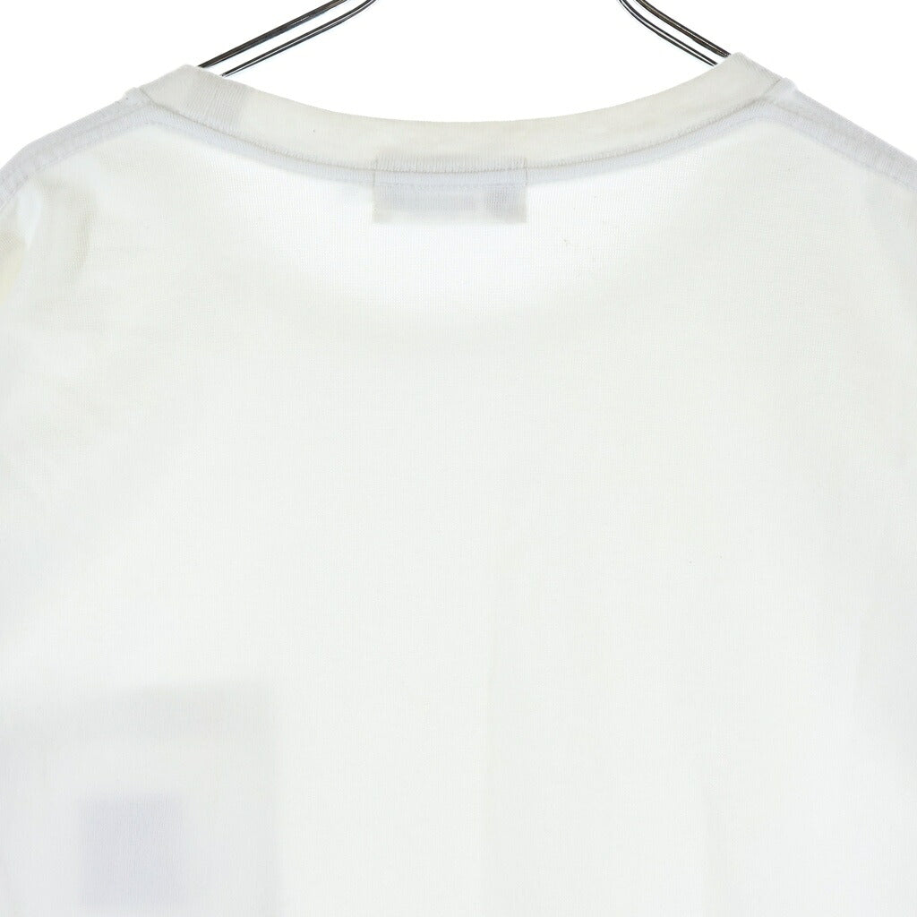 A BATHING APE(アベイシングエイプ) ワッペンロゴ ポケット クルーネック 半袖Tシャツ カットソー ホワイト