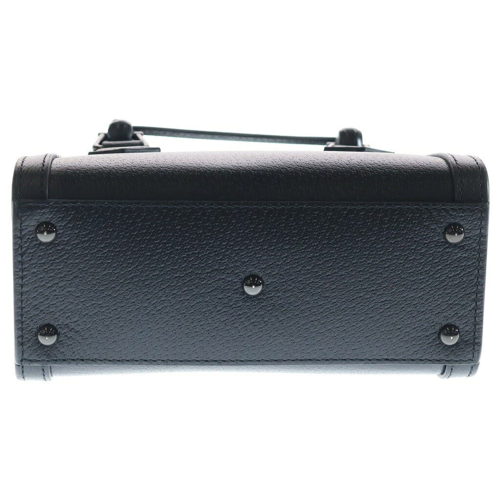GUCCI(グッチ) ダイアナ スモール 2WAYハンドバッグ ショルダーバッグ ブラック レザー 702721 ブラック金具