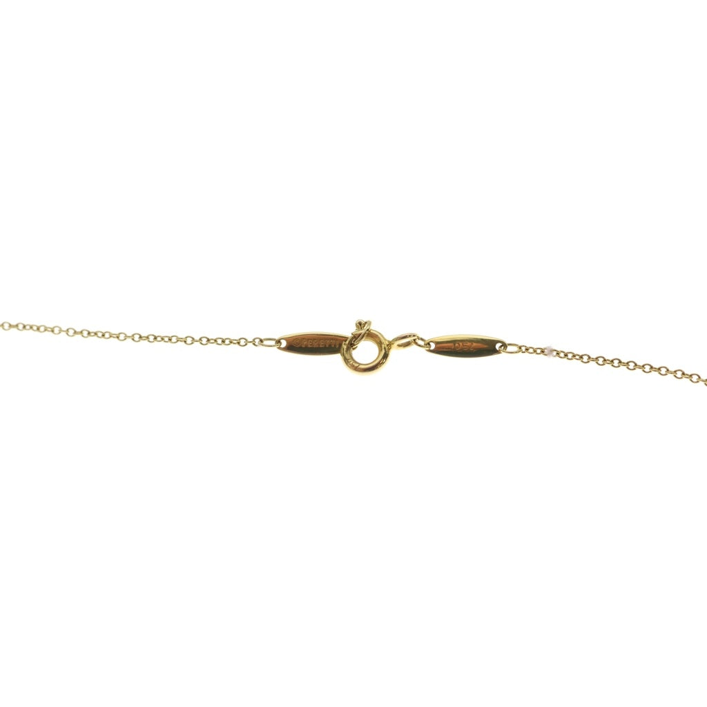 TIFFANY & Co.(ティファニー) バイザヤード ネックレス 1P ダイヤモンド K18イエローゴールド D0.03ct 1.7g