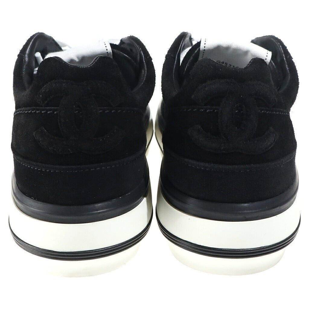 CHANEL(シャネル) ココマーク ローカット スニーカー スエード ブラック G45210