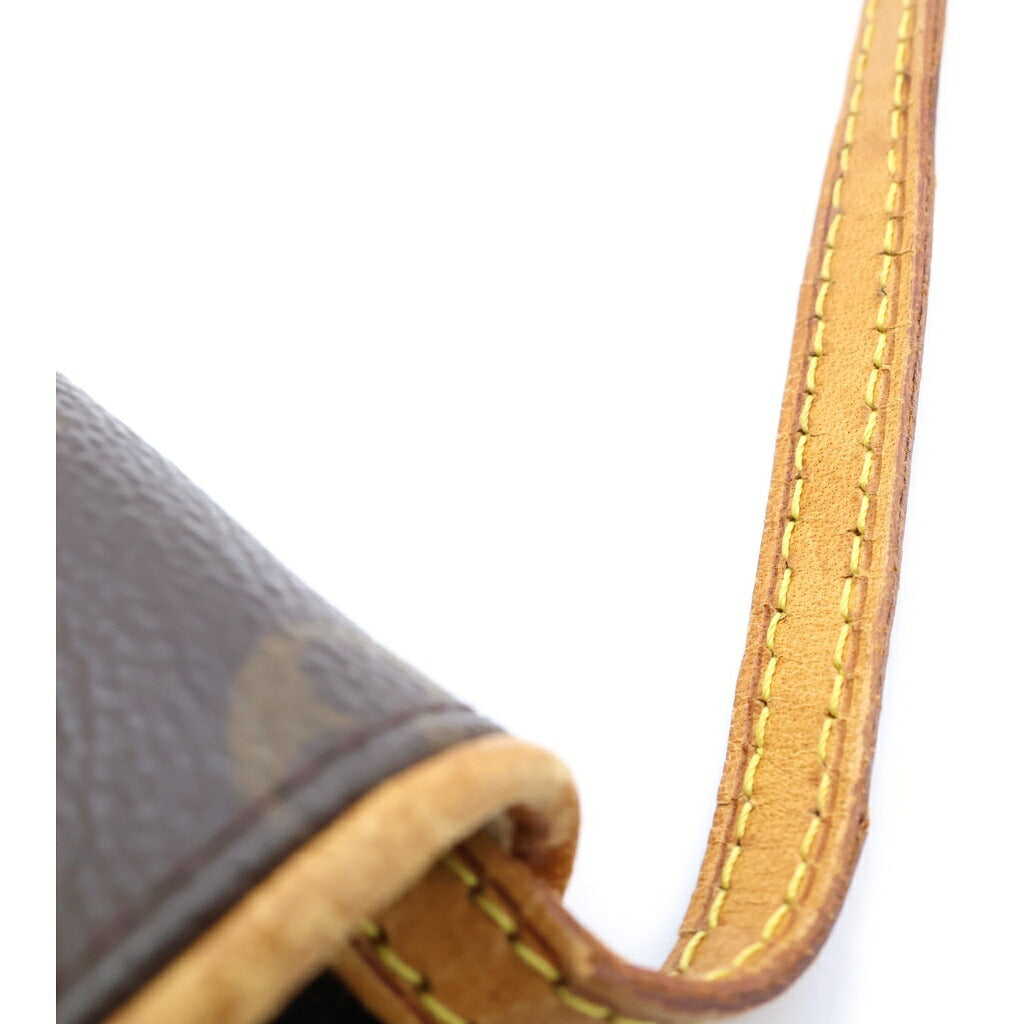 LOUIS VUITTON(ルイヴィトン) ポシェットツインGM ショルダーバッグ モノグラム PVCレザー ブラウン M51852
