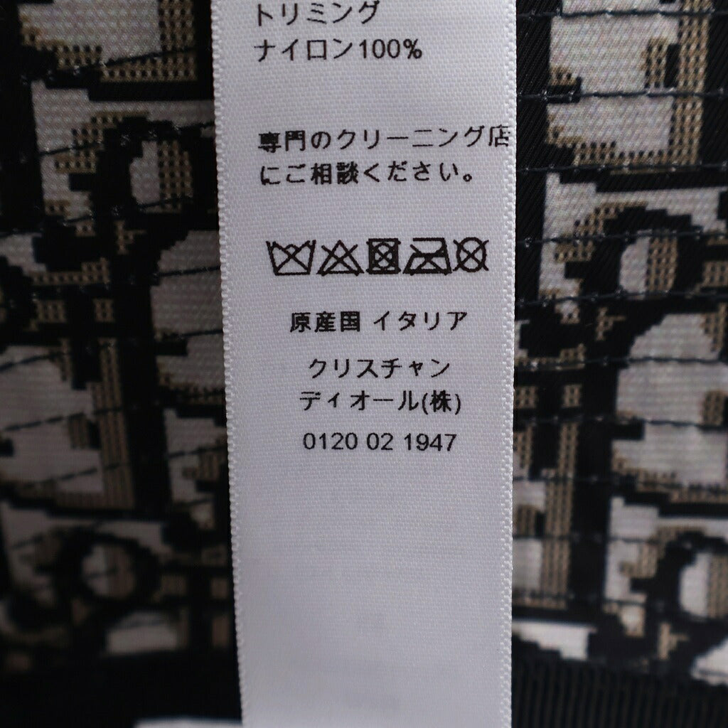 Christian Dior(クリスチャンディオール) TEDDY-D ボブ バケットハット 帽子 オブリーク チュール付き ブラック 95TDD924G130