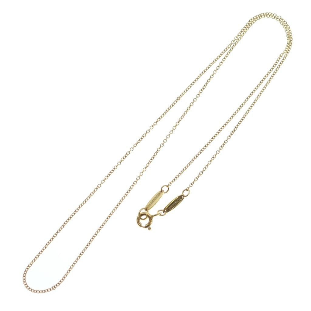 TIFFANY & Co.(ティファニー) チェーンネックレス ペンダント イエローゴールド 750YG