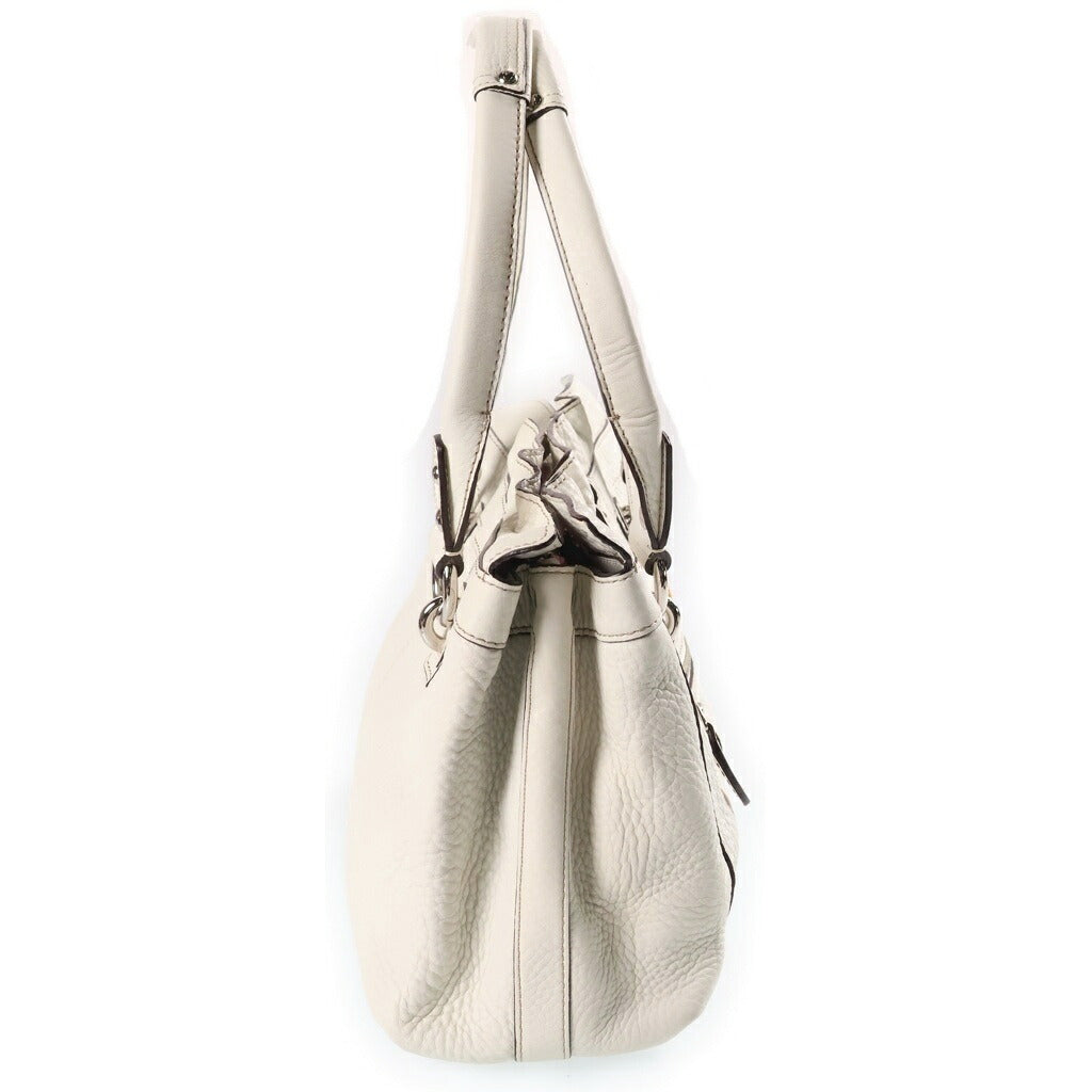 COACH(コーチ) ペネロピ ハンドバッグ ワンショルダーバッグ ホワイト レザー 13164 シルバー金具