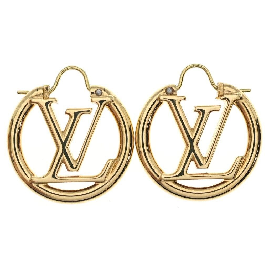 LOUIS VUITTON(ルイヴィトン) LVサークル ブックル ドレイユ ルイーズ ピアス ゴールド GP M00396
