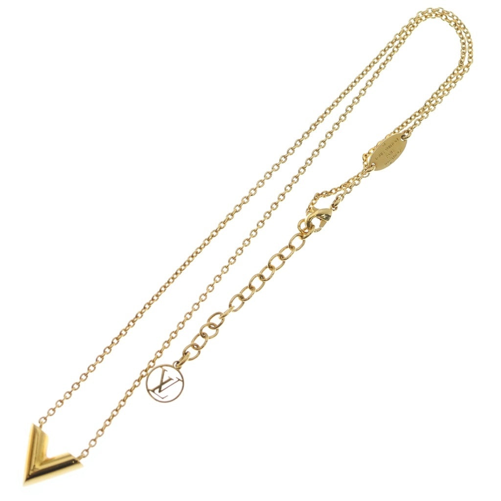 LOUIS VUITTON(ルイヴィトン) エッセンシャルV ネックレス ペンダント チェーン ゴールド M61083