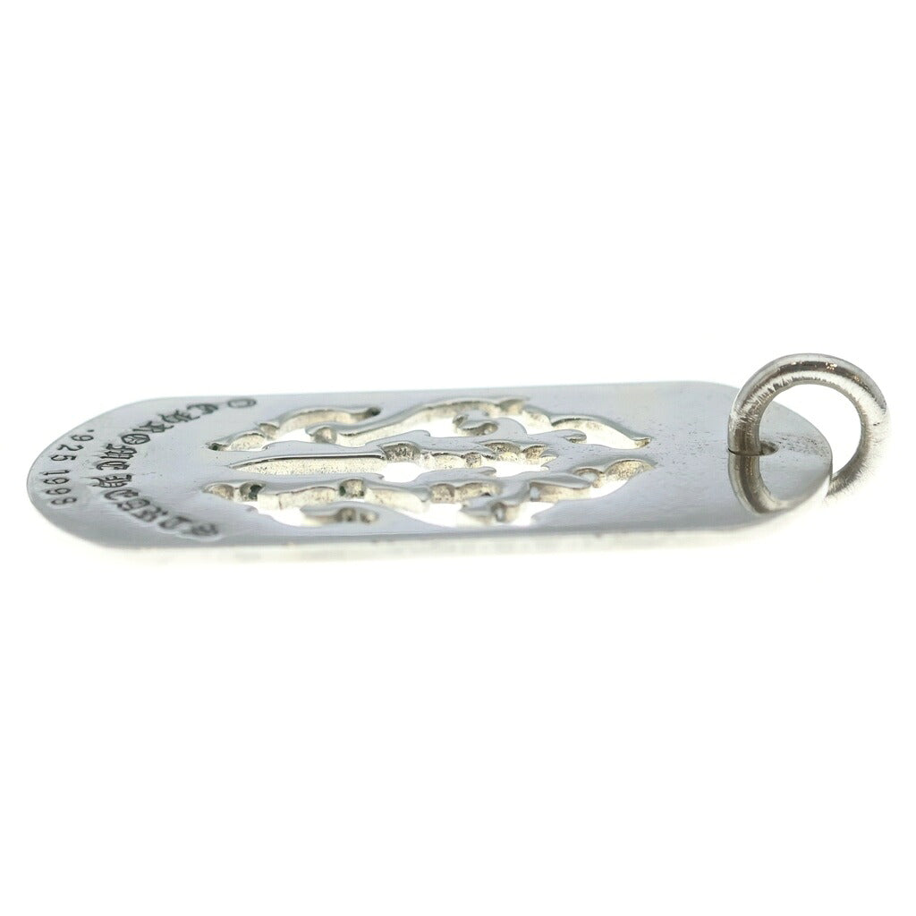 CHROME HEARTS(クロムハーツ) D TAG LRG DAGGER ヴァインダガーカットアウトドッグタグ ラージ ペンダントトップ シルバー BCA240