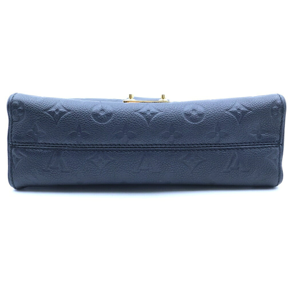 LOUIS VUITTON(ルイヴィトン) アンプラント サンシュルピス チェーンショルダーバッグ ブラック レザー M43392 ゴールド金具