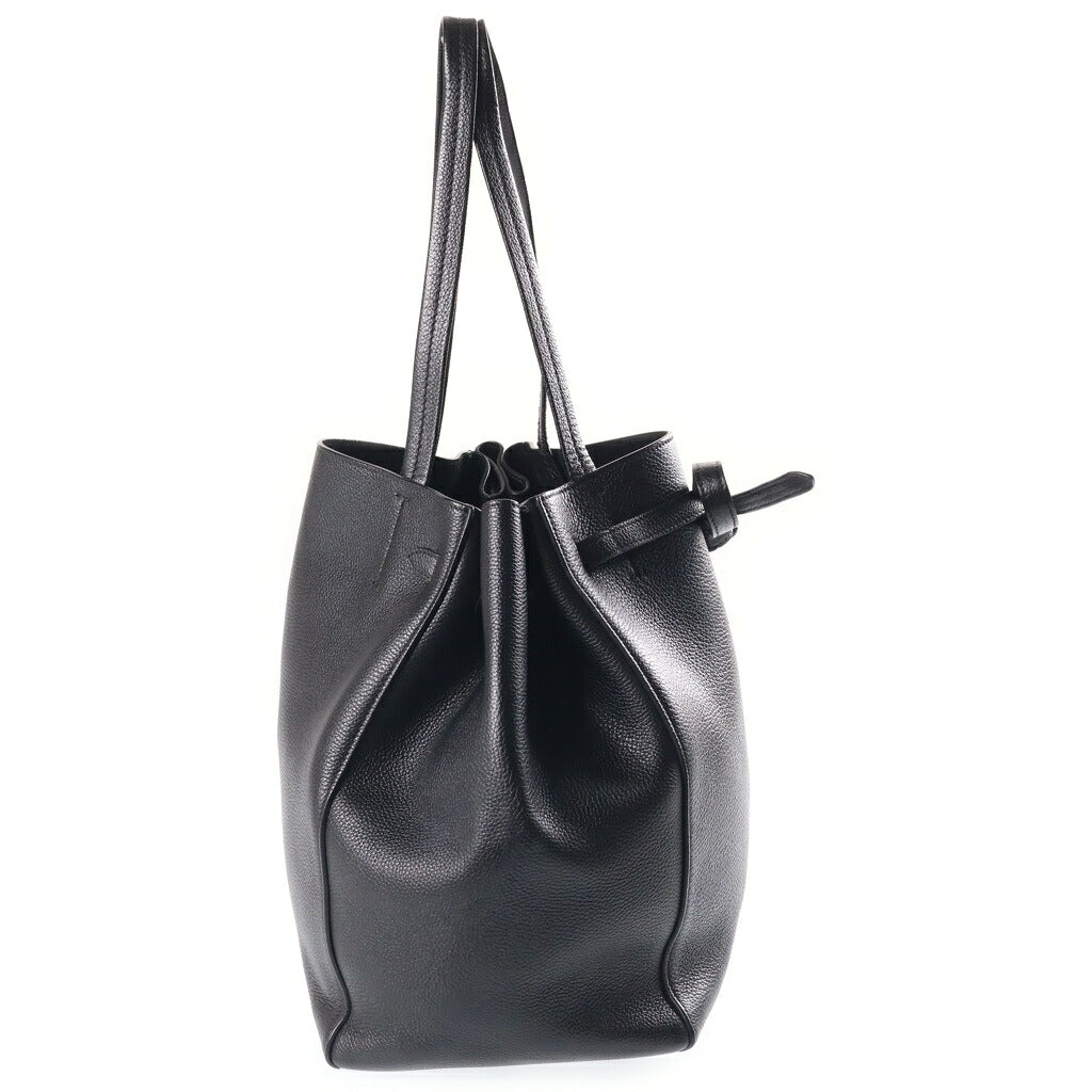 CELINE(セリーヌ) カバファントム トートバッグ ハンドバッグ ブラック レザー ゴールド金具