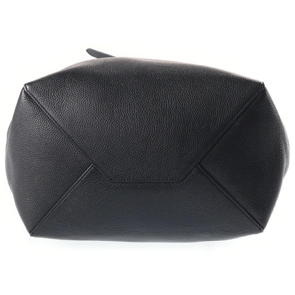 CELINE(セリーヌ) カバファントム トートバッグ ハンドバッグ ブラック レザー ゴールド金具