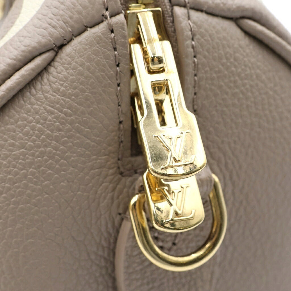 LOUIS VUITTON(ルイヴィトン) モノグラムアンプラント スピーディバンドリエール20 ハンド ショルダーバッグ 2WAY ベージュ レザー M46575 ゴールド金具