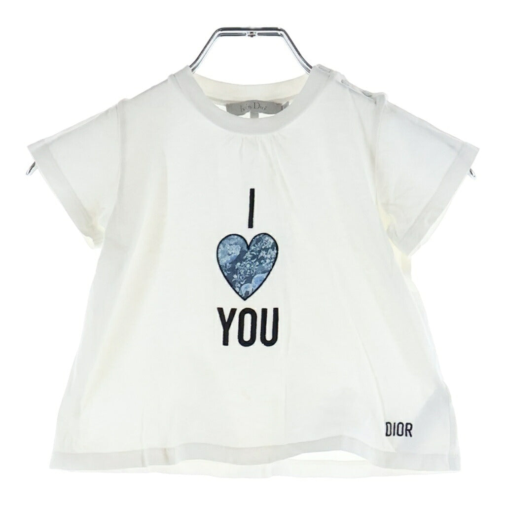 DIOR(ディオール) トワル ドゥ ジュイ ロゴプリント Tシャツ キッズ