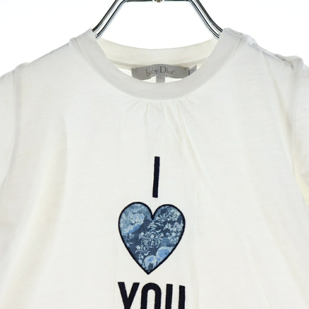 DIOR(ディオール) トワル ドゥ ジュイ ロゴプリント Tシャツ キッズ