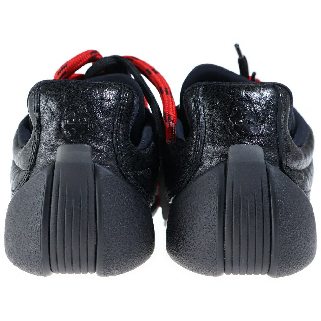 Alexander McQueen(アレキサンダーマックイーン) フレックス ローカットスニーカー ブラック レザー 808181