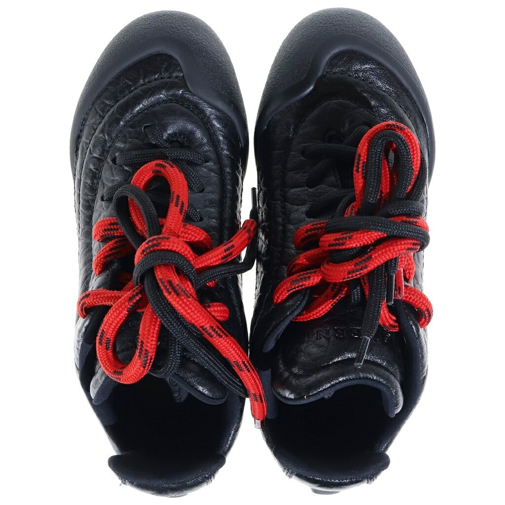 Alexander McQueen(アレキサンダーマックイーン) フレックス ローカットスニーカー ブラック レザー 808181