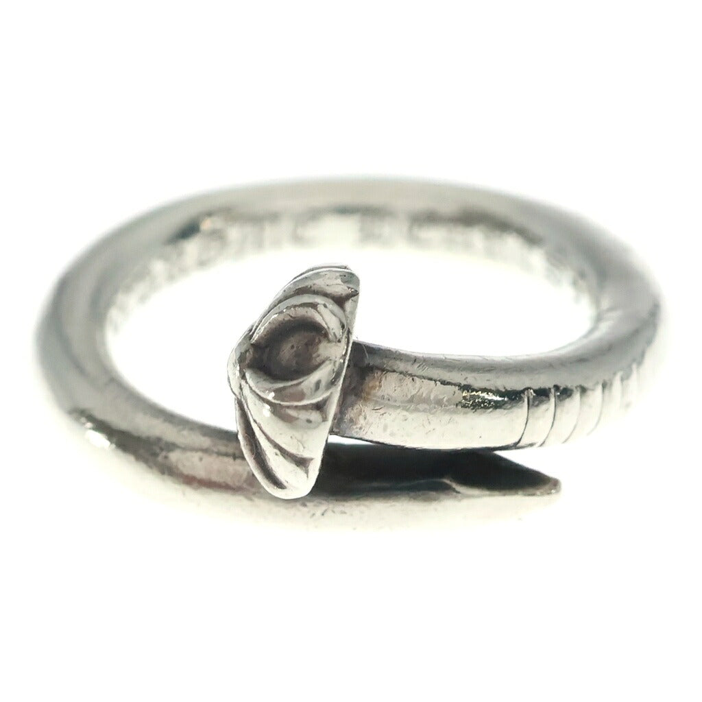CHROME HEARTS(クロムハーツ) NAIL CRSBALL ネイル クロスボール リング シルバー BCA349