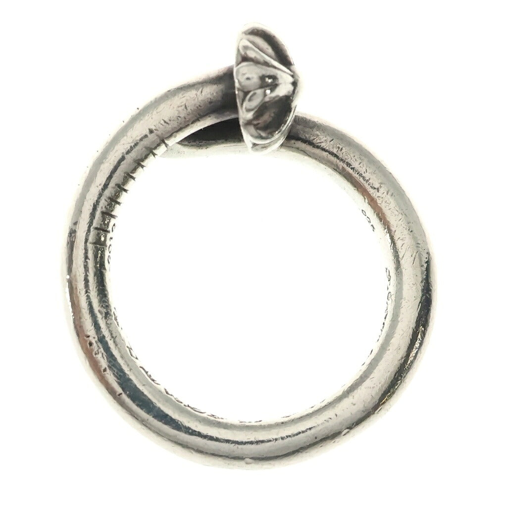 CHROME HEARTS(クロムハーツ) NAIL CRSBALL ネイル クロスボール リング シルバー BCA349