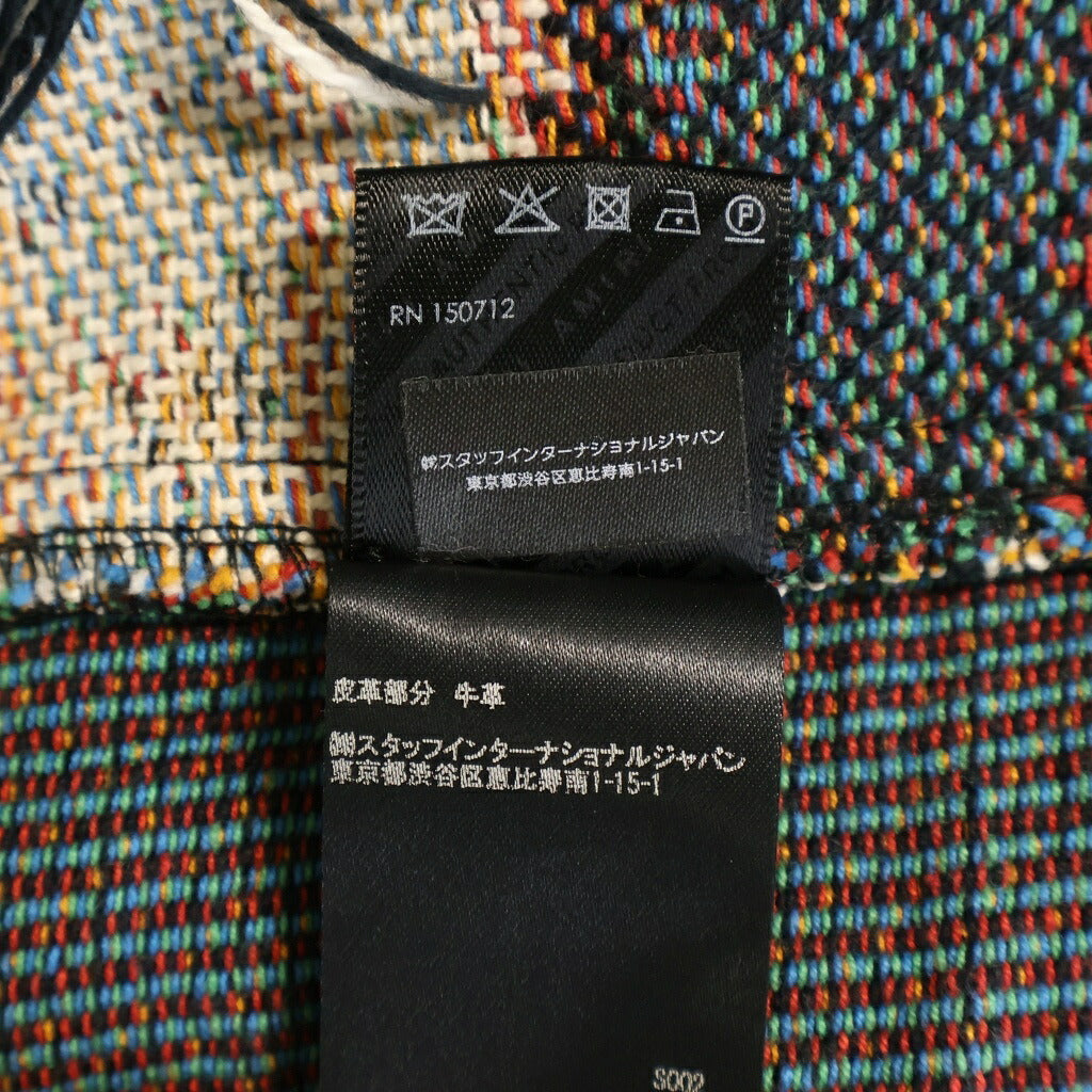 AMIRI(アミリ) Tapestry Blood 38 SHIRT タペストリー ブラッド ジャガード総柄 長袖シャツ ジャケット ベージュ