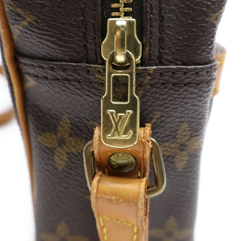 LOUIS VUITTON(ルイヴィトン) モノグラム トロカデロ ショルダーバッグ ブラウン レザー×PVC M51274 ゴールド金具