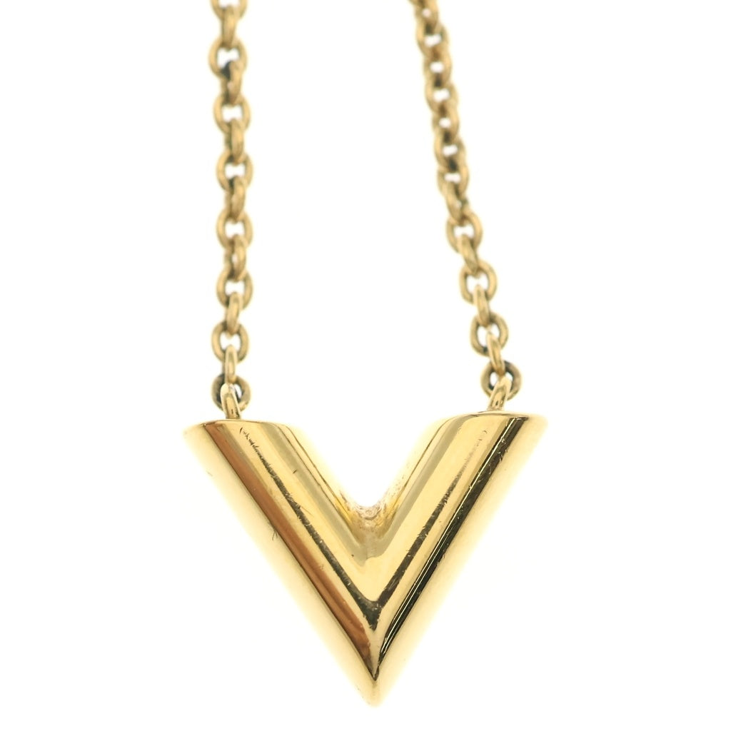 LOUIS VUITTON(ルイヴィトン) エセンシャルV ネックレス ペンダント GP メッキ ゴールド M61083