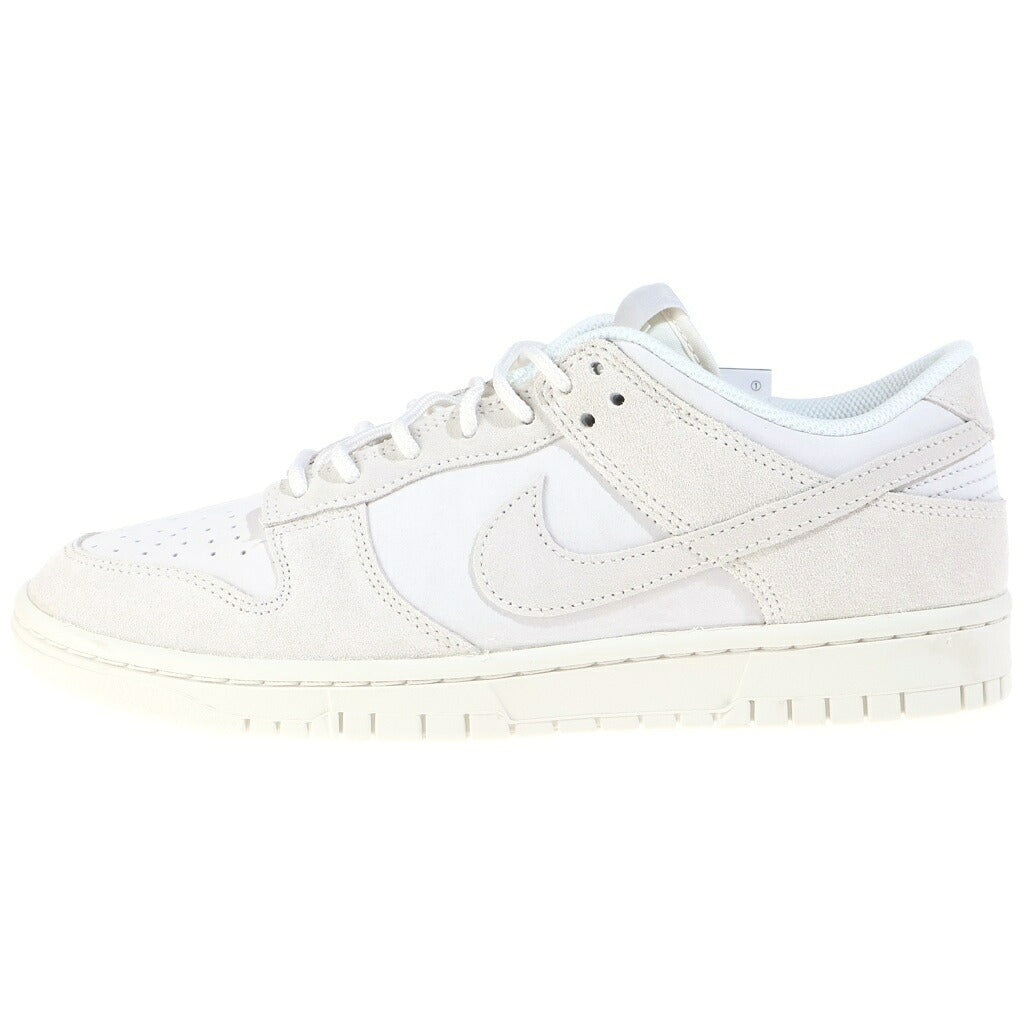 NIKE(ナイキ) Dunk Low Retro Phantom ダンク ロー レトロ SE "ファントム" ローカットスニーカー スエード ホワイト #27.5cm IB6651-003""