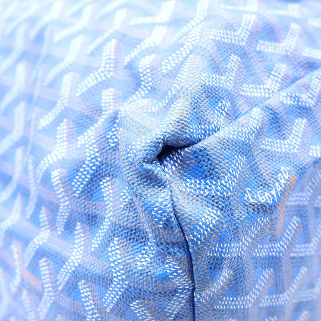 GOYARD(ゴヤール) サンルイGM トートバッグ ハンドバッグ ブルー レザー
