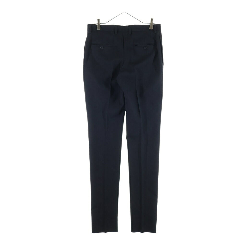 SAINT LAURENT PARIS(サンローランパリ) ユニフォーム ウールパンツ スラックスパンツ ブラック 637089