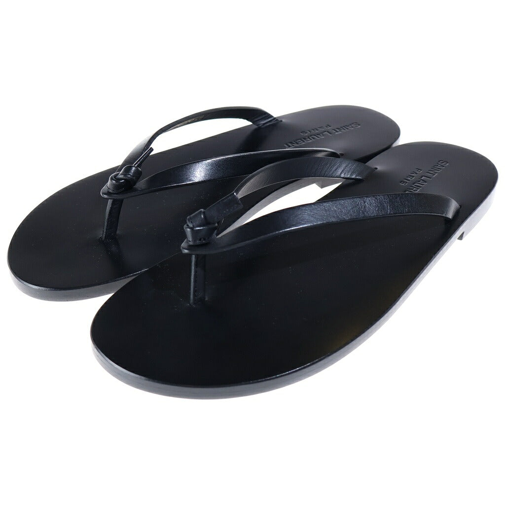 SAINT LAURENT PARIS(サンローランパリ) トングサンダル ブラック 776220