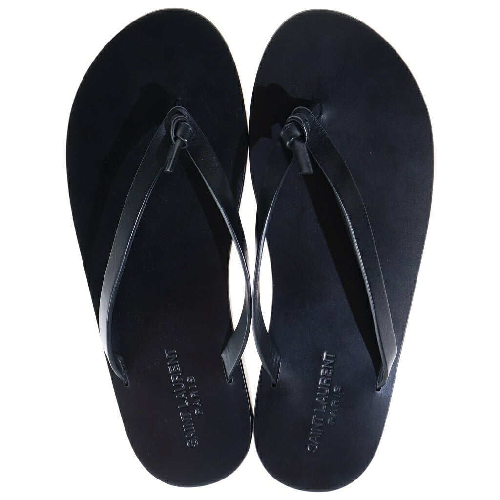 SAINT LAURENT PARIS(サンローランパリ) トングサンダル ブラック 776220