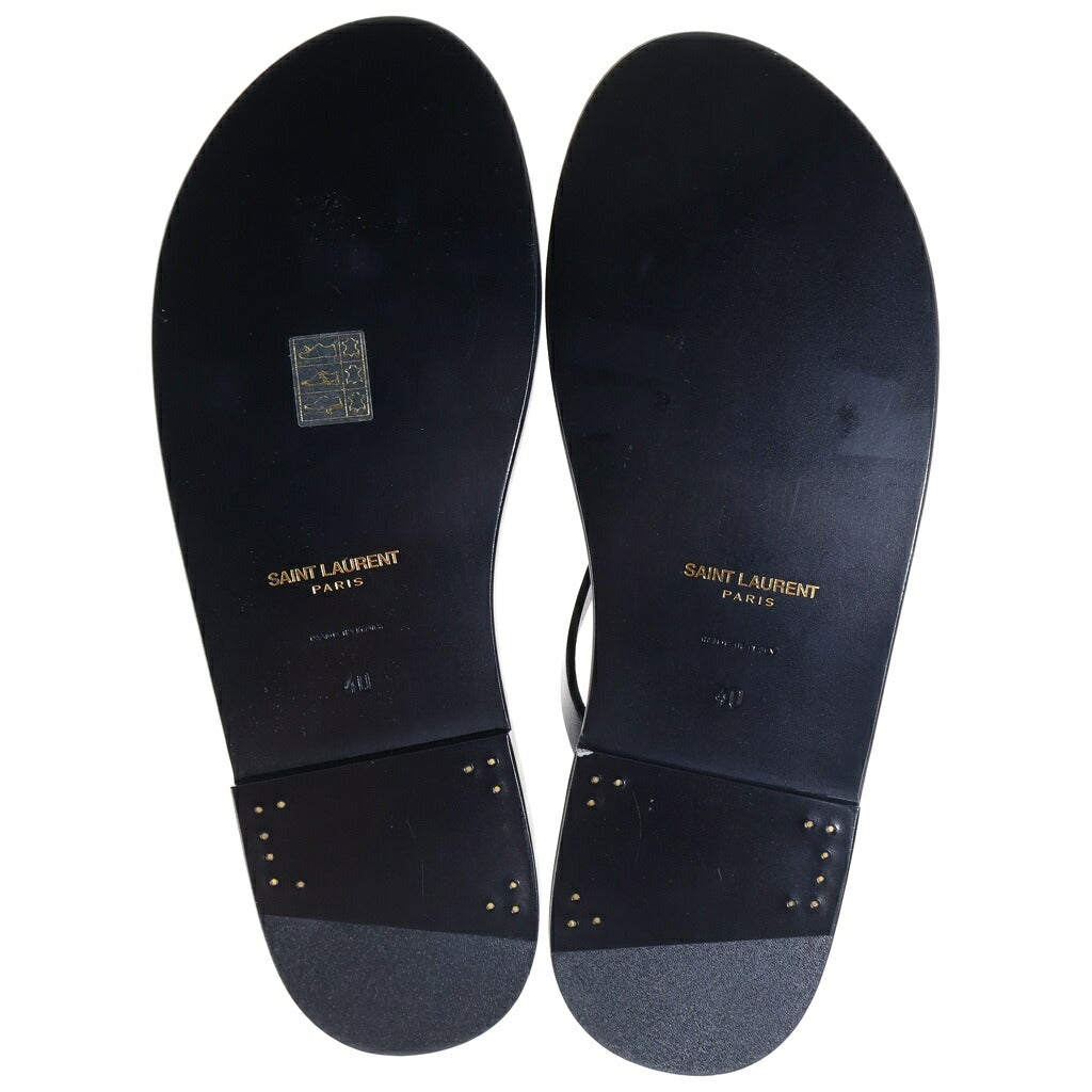 SAINT LAURENT PARIS(サンローランパリ) トングサンダル ブラック 776220