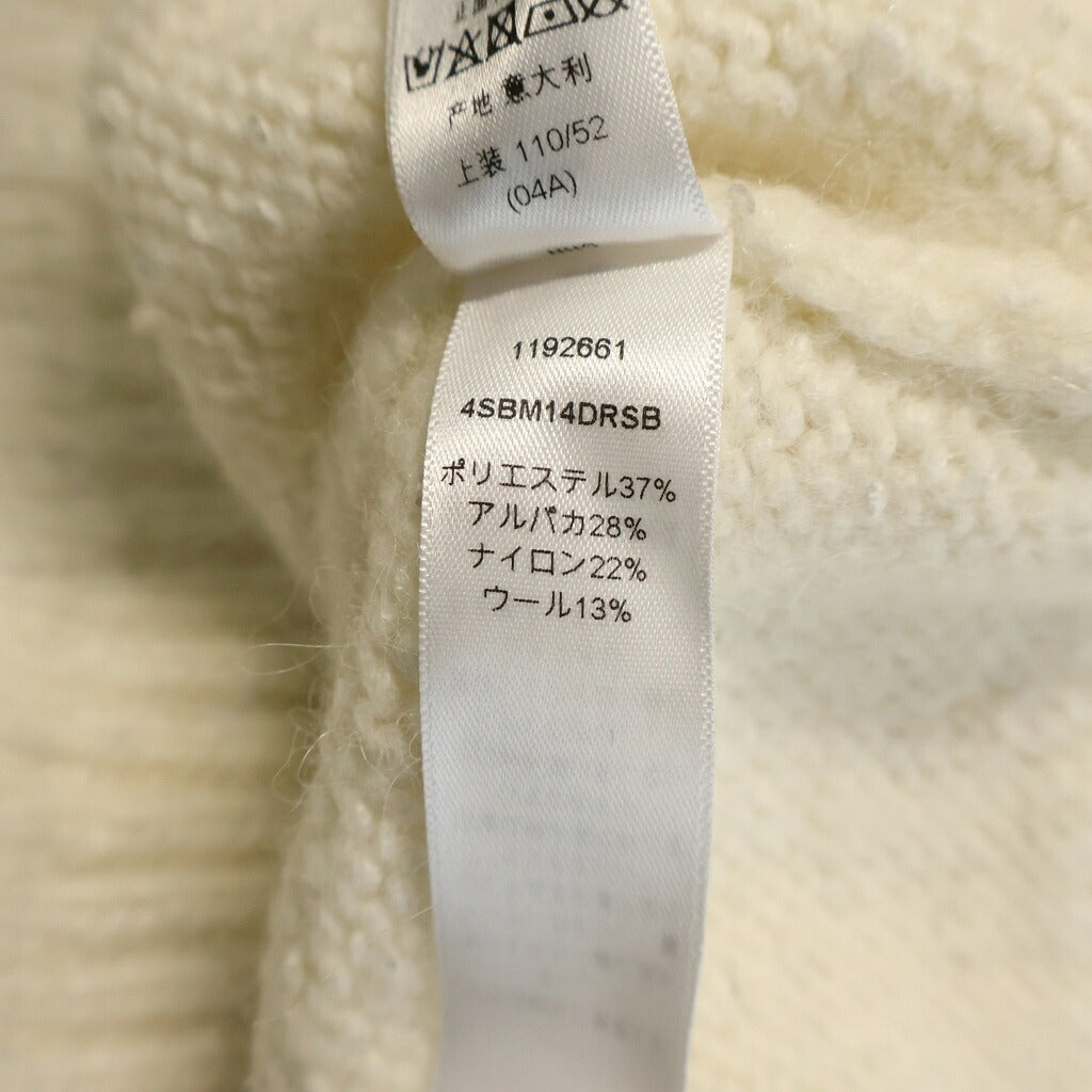 Christian Dior(クリスチャンディオール) ロゴ セーター ニット キッズ スパンコール 半袖 ホワイト 4SBM14DRSB レディース