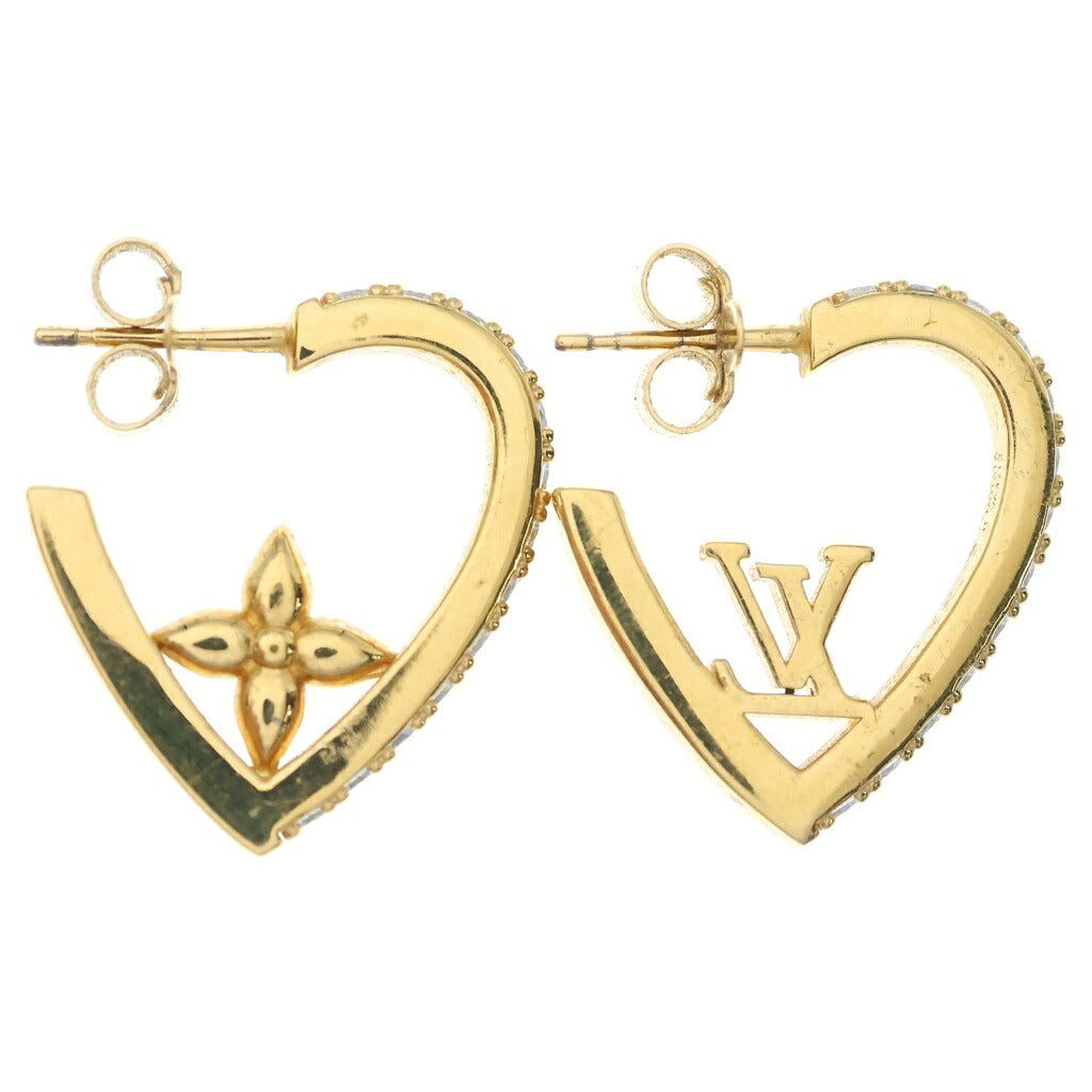 LOUIS VUITTON(ルイヴィトン) マイLVラブ ハート ピアス ゴールド GP M01616