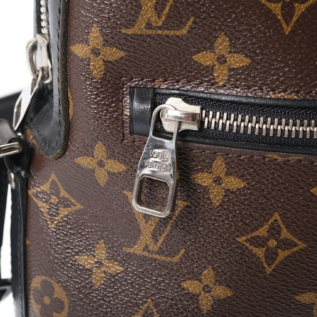LOUIS VUITTON(ルイヴィトン) モノグラム マカサートレースPM ショルダーバッグ メッセンジャーバッグ PVCレザー ブラウン M40635