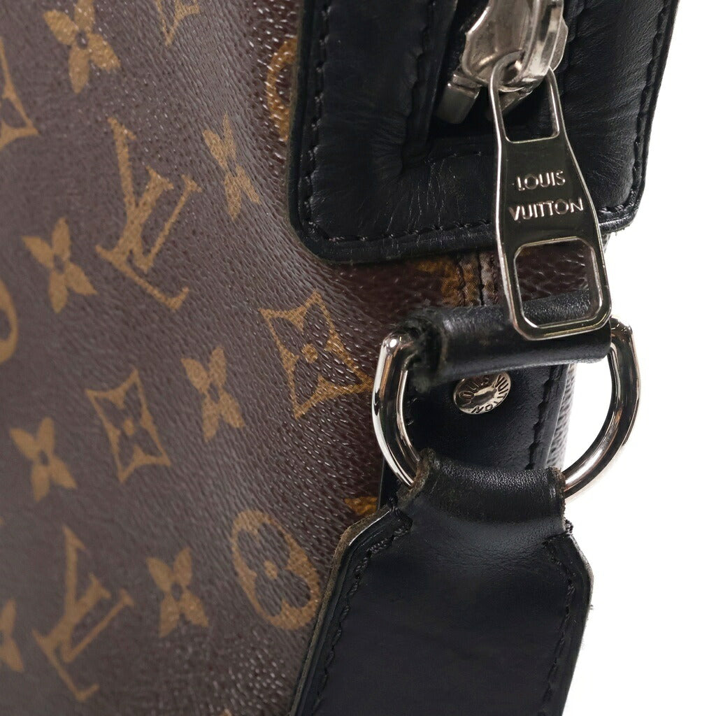LOUIS VUITTON(ルイヴィトン) モノグラム マカサートレースPM ショルダーバッグ メッセンジャーバッグ PVCレザー ブラウン M40635