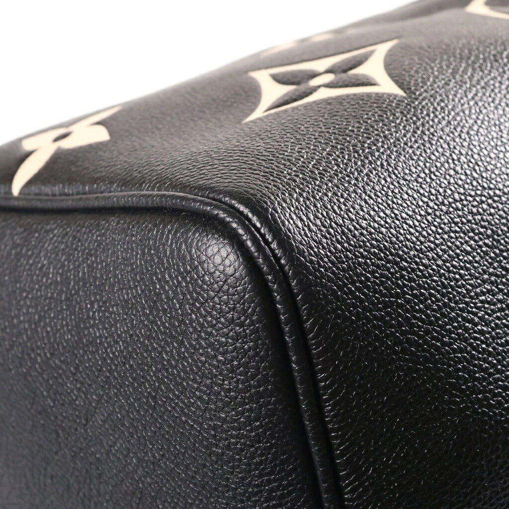 LOUIS VUITTON(ルイヴィトン) キーポル45 バンドリエール ボストンバッグ ハンドバッグ ショルダーバッグ 2way モノグラムアンプラント レザー ブラック/アイボリー M46670
