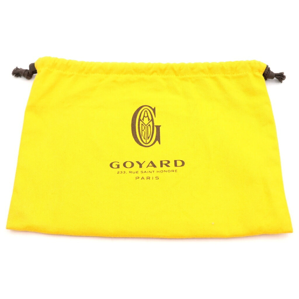 GOYARD(ゴヤール) プリュメ ショルダーバッグ ポーチウォレット PVCレザー ブラック/ブラウン
