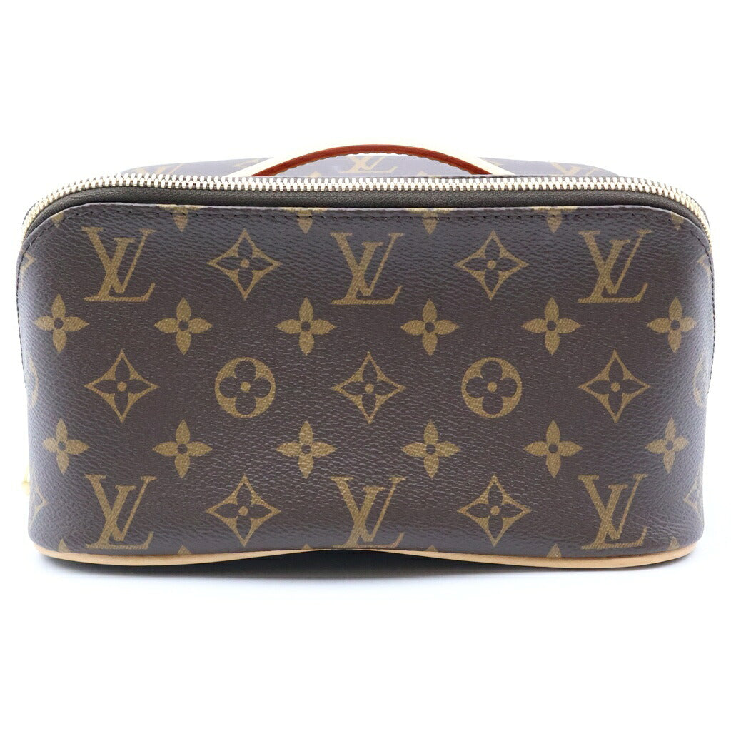 LOUIS VUITTON(ルイヴィトン) モノグラム トレイタリー PVC レザー ハンド バッグ ブラウン M11750 RFID