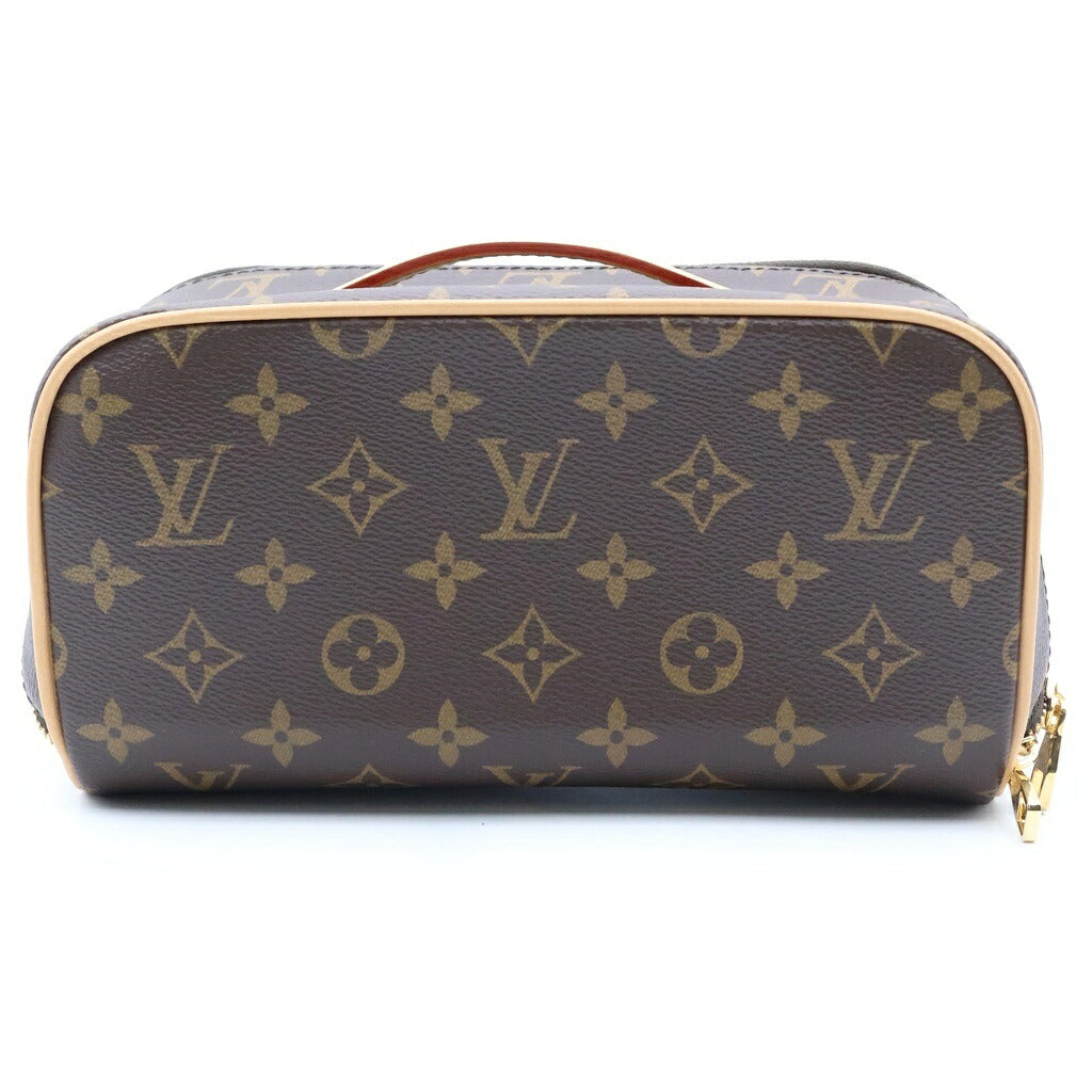 LOUIS VUITTON(ルイヴィトン) モノグラム トレイタリー PVC レザー ハンド バッグ ブラウン M11750 RFID