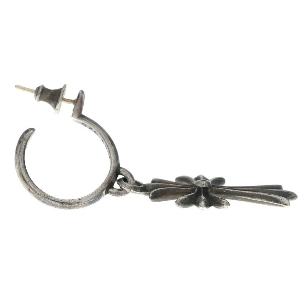CHROME HEARTS(クロムハーツ) TINY CH CROSS タイニーCHクロス フープピアス シルバー BCA115