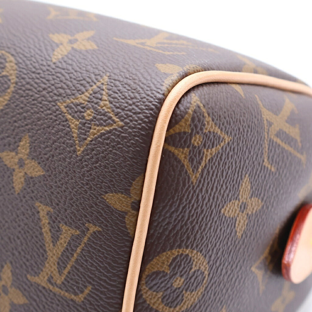 LOUIS VUITTON(ルイヴィトン) モノグラム スピーディ・バンドリエール20 ハンドバッグ ショルダーバッグ 2WAY ブラウン PVC×レザー M46222 ICタイプ