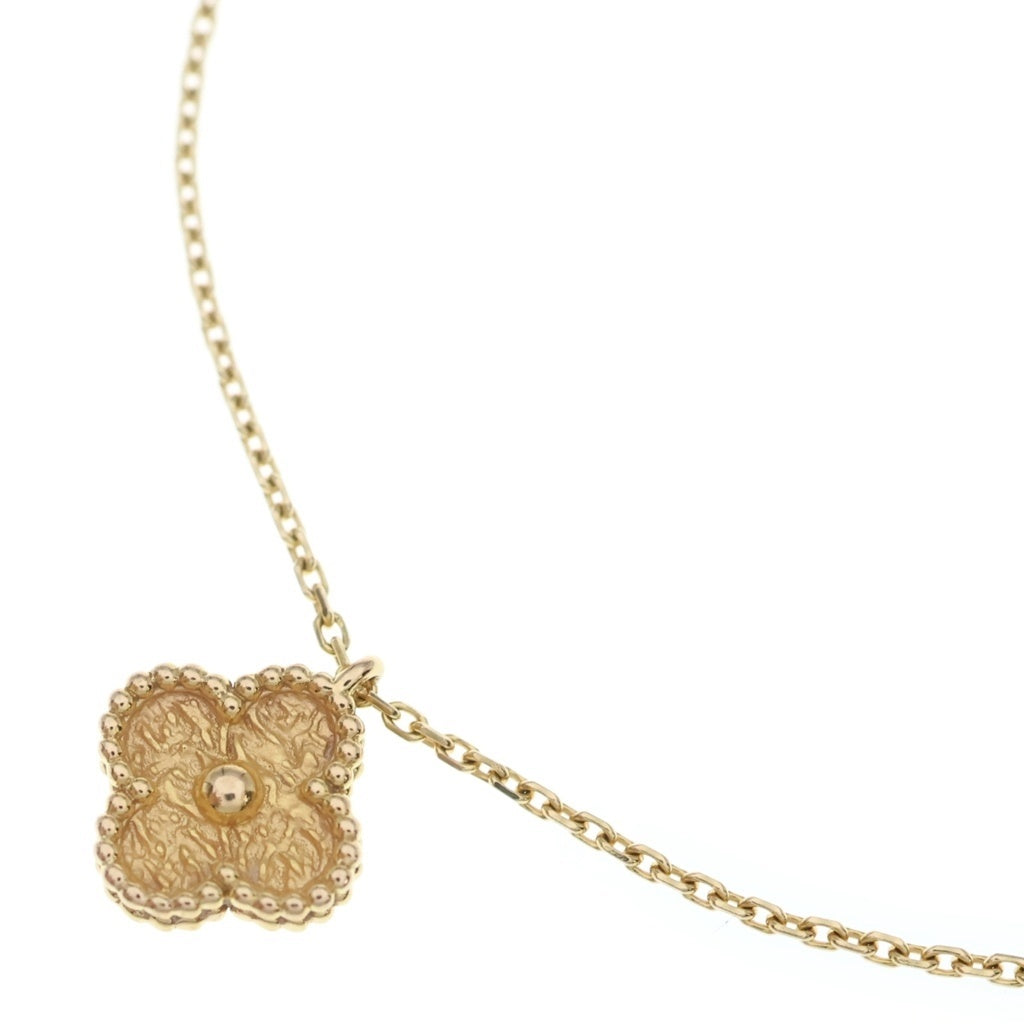 Van Cleef & Arpels(ヴァンクリーフアンドアーペル) スウィートアルハンブラ ネックレス ピンクゴールド Au750PG VCARO8DF00