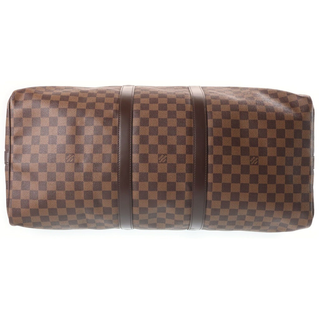 LOUIS VUITTON(ルイヴィトン) キーポル55 バンドリエール ボストンバッグ ショルダーバッグ ハンドバッグ 2way ダミエ PVCレザー ブラウン N41414