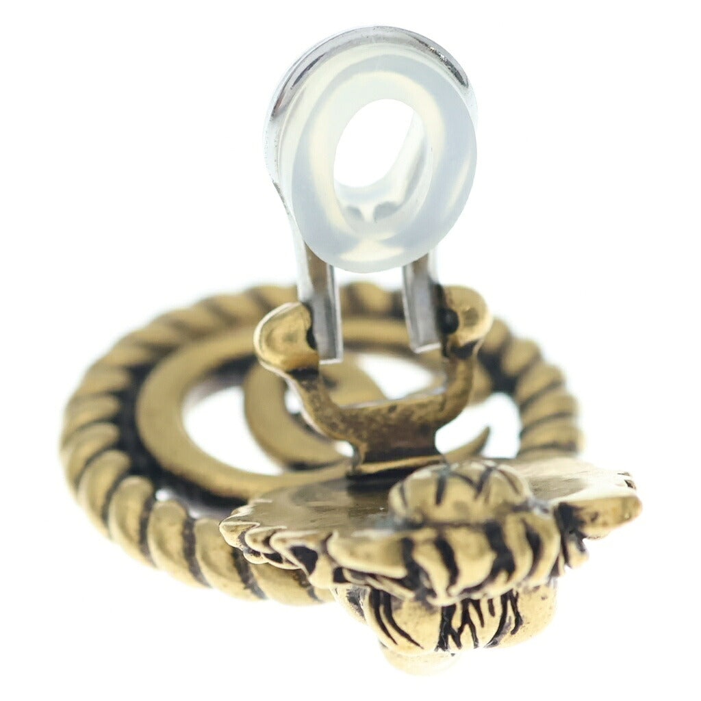 GUCCI(グッチ) GGマーモント ライオンヘッド イヤリング ゴールド